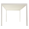 Pergolă de grădină MIRADOR 111 Clasic 3 x 4m alb